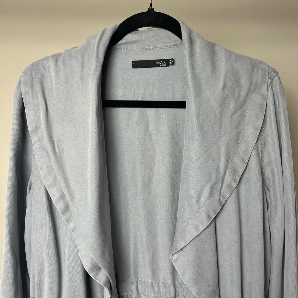 Tencel Canvas Open Jacket - Picture 3 of 8